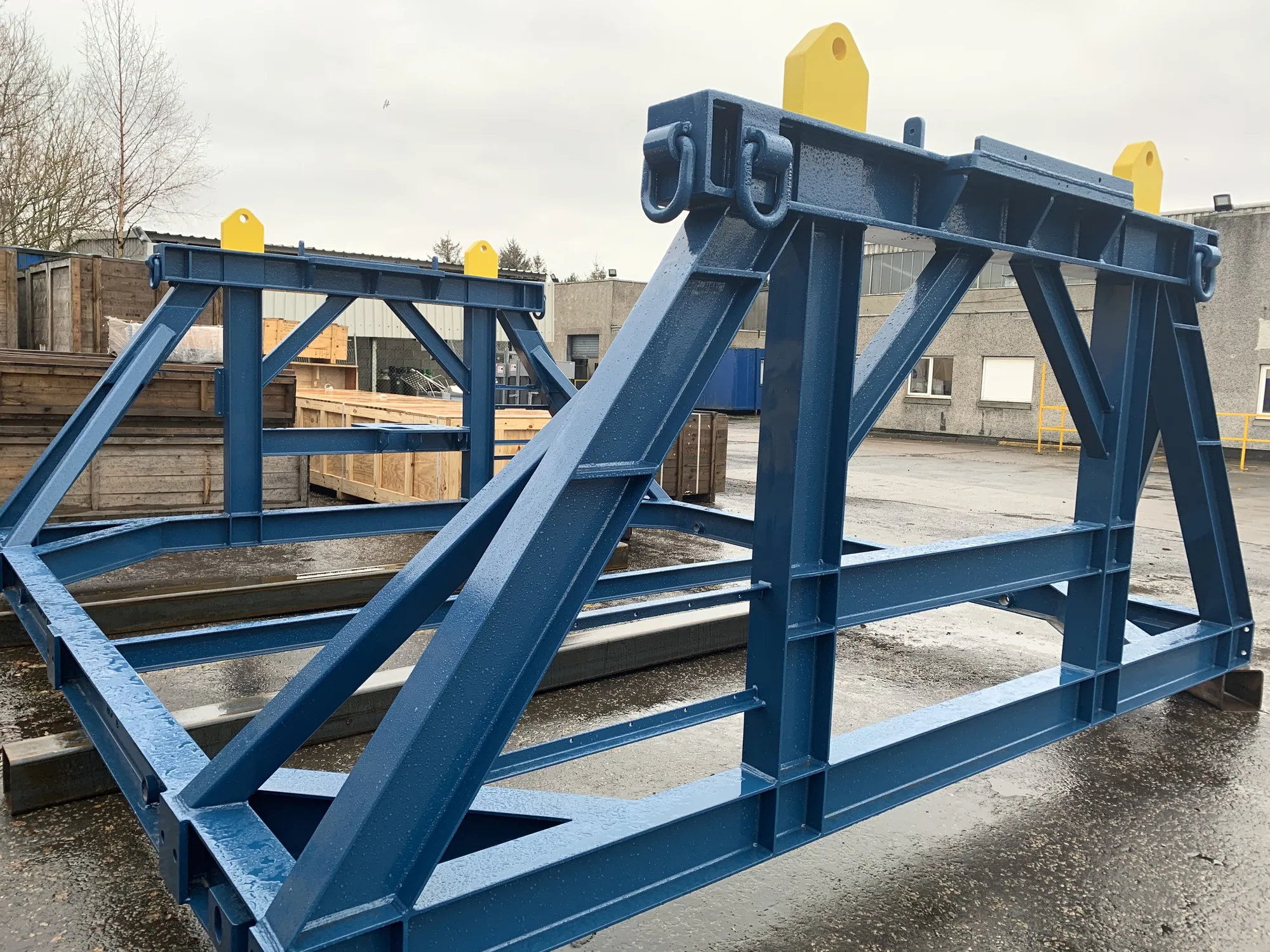 Reel & saddle frames